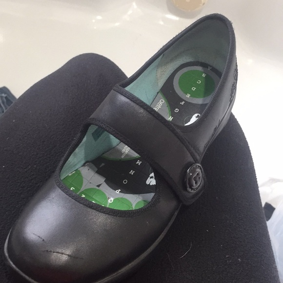 Aetrex Black Mary Janes extra comfort size 7.5W - Picture 8 of 13